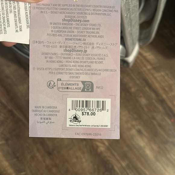 Loungefly Disney 100 years of Wonder mini backpack - Picture 8 of 8